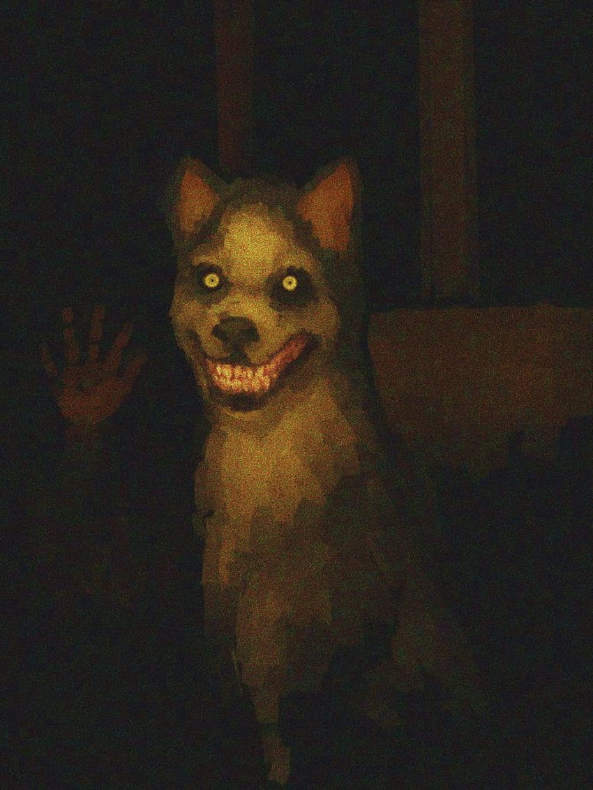 ボード「Creepypasta Dog Scary」のピン HD電話の壁紙