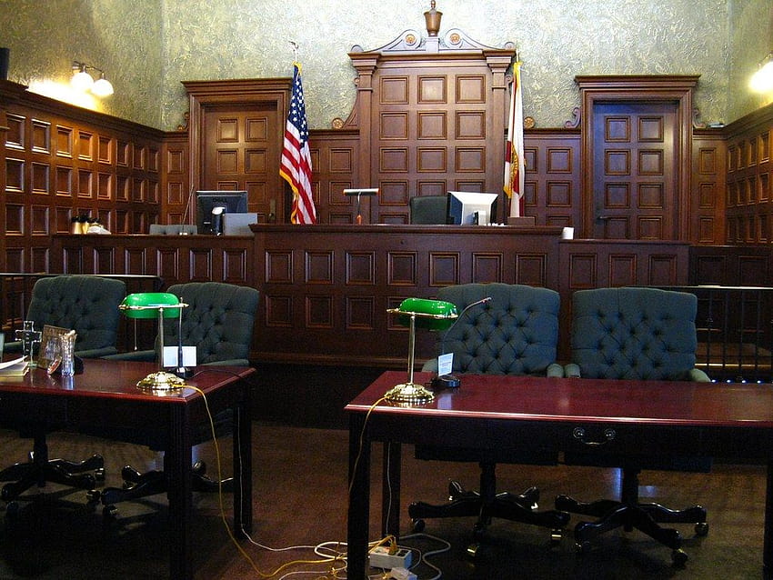 Court Room posted by Ryan Mercado HD wallpaper