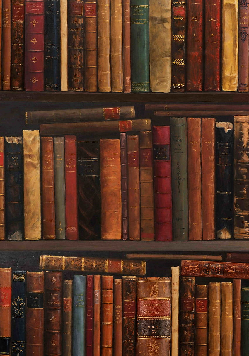 Alte Bücher, Vintage, Büroeinrichtung, DIY-n, antike Bibliothek HD-Handy-Hintergrundbild