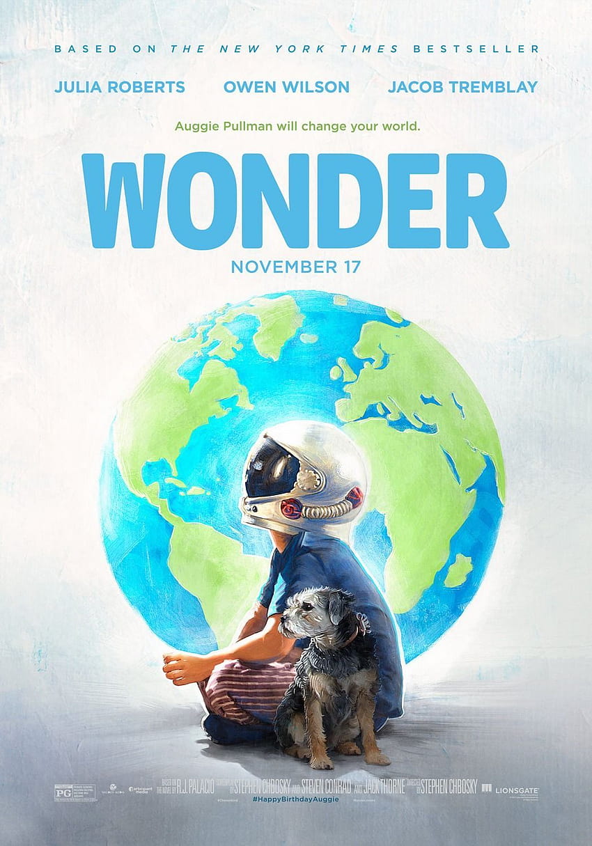 New Movie Posters for Wonder, wonder julia roberts HD phone wallpaper