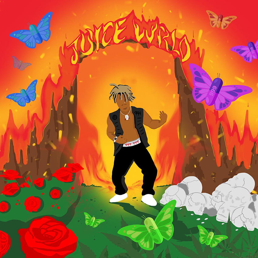 720P Free download | Juice Wrld Butterfly, hurt me juice wrld HD phone ...