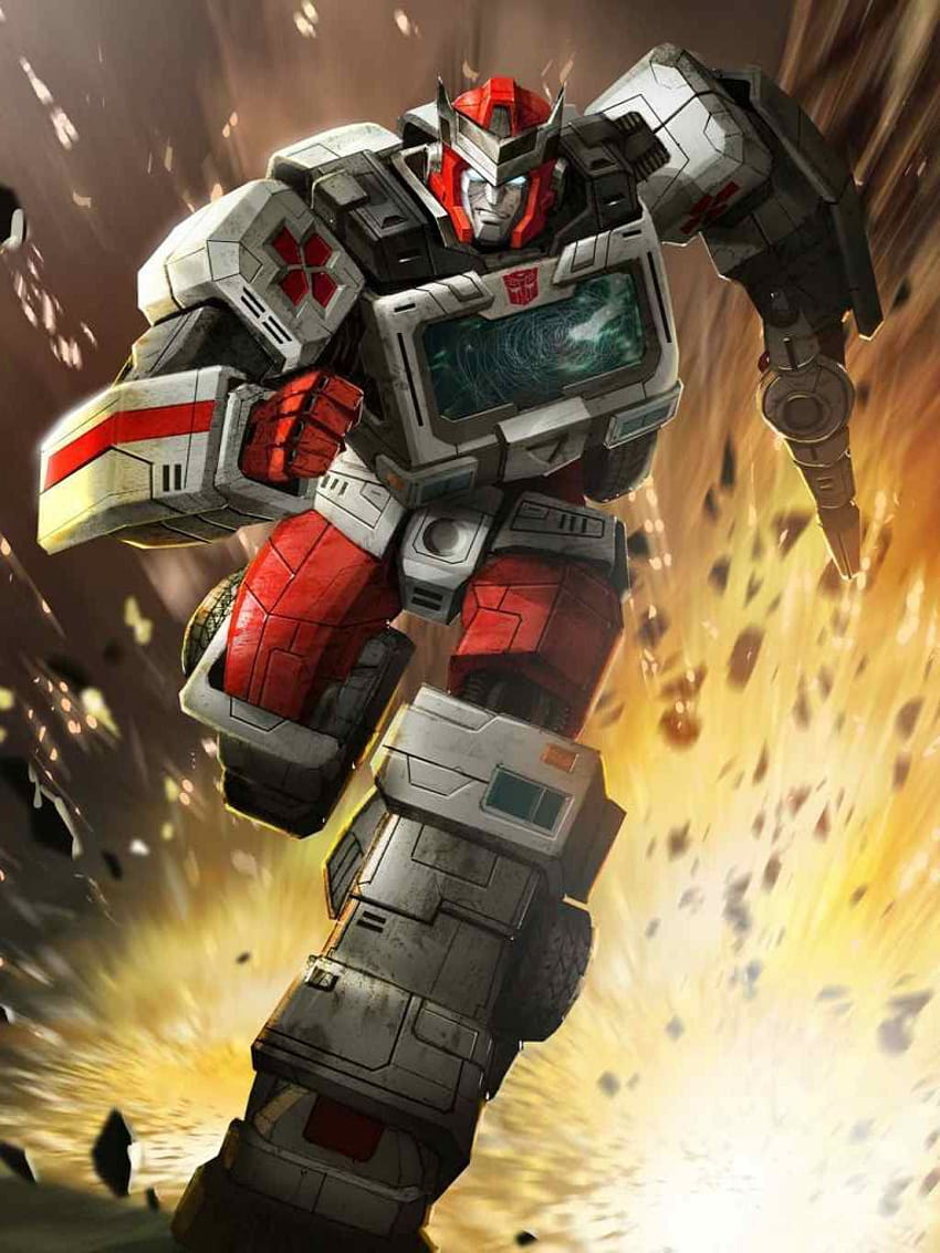 Grafika Autobot Ratchet z gry Transformers Legends, zapadka transformers g1 Tapeta na telefon HD