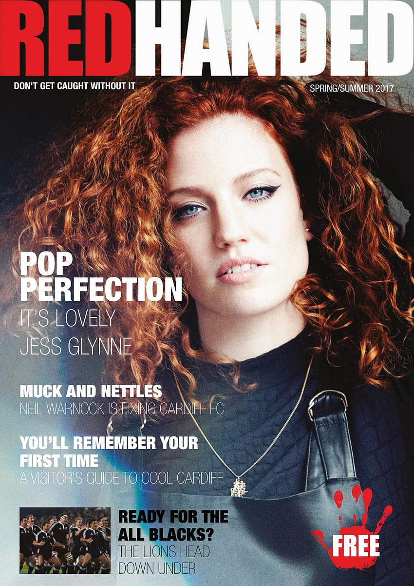 Redhanded 49 by RedHanded magazine, phone dark jess glynne HD phone wallpaper