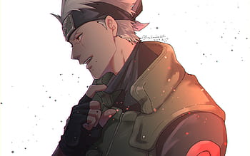 a picture of kakashi's real face without the mask, Stable Diffusion