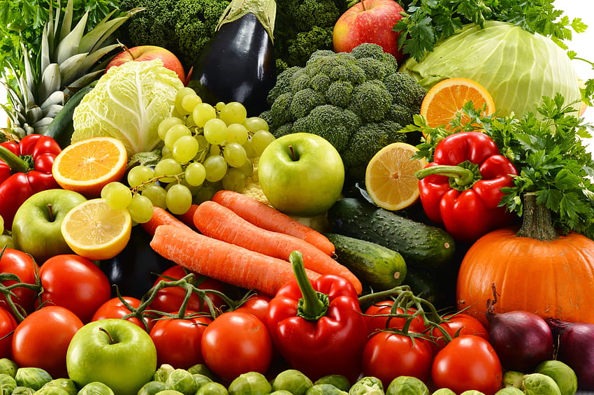 Frutas y Verduras más vistos, frutas y verduras fondo de pantalla