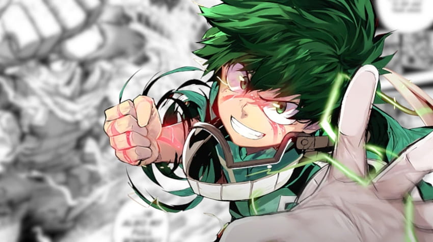 My Hero Academia Cliffhanger Teases Izuku's Oneshot Strength, deku ...