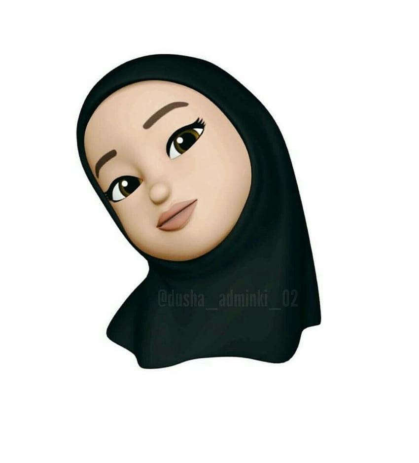 Kartun, muslim girl cartoon HD phone wallpaper