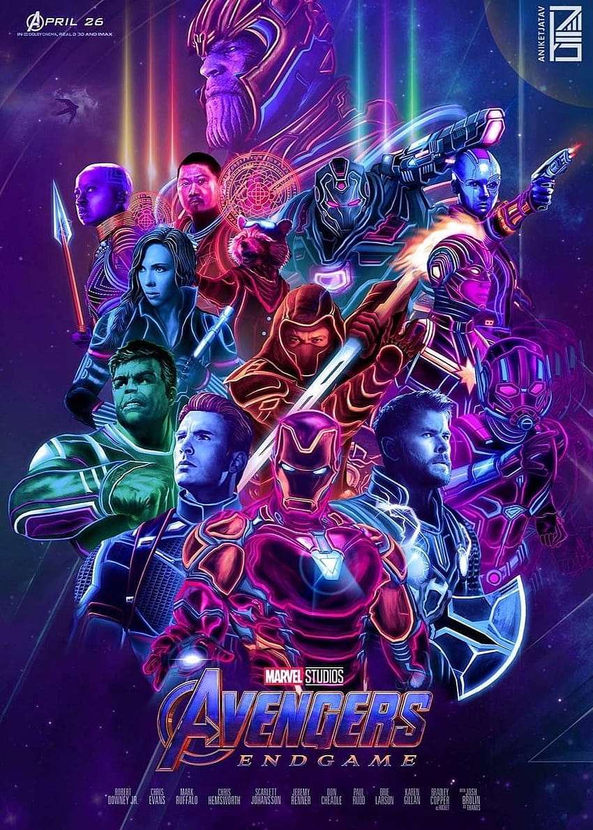 HD wallpaper The Avengers Avengers Endgame Captain America Iron Man  Thanos  Wallpaper Flare