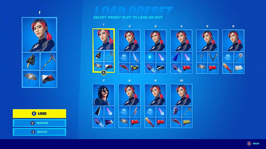 I could deal with only having 10 preset slots before, but now it's a really big problem. : FortNiteBR, polarity fortnite skin HD wallpaper