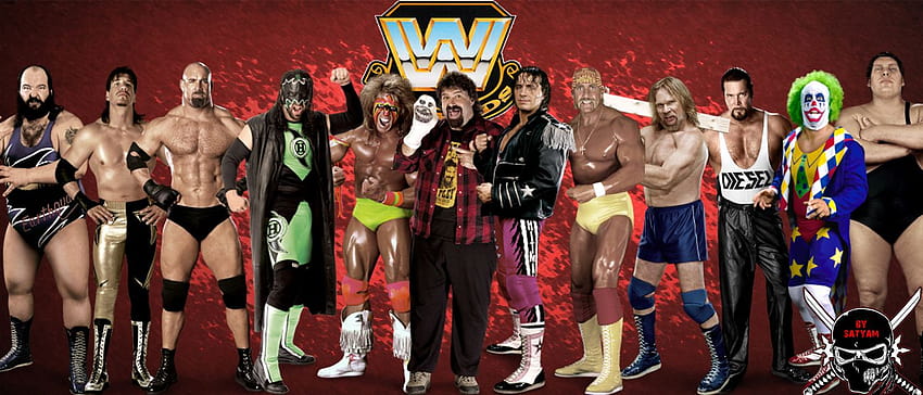WWF Superstars on Dog, wwe legends HD wallpaper