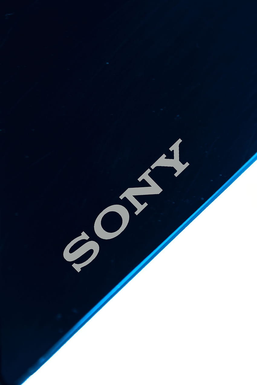 Logo Sony Xperia, smartfon Sony Tapeta na telefon HD