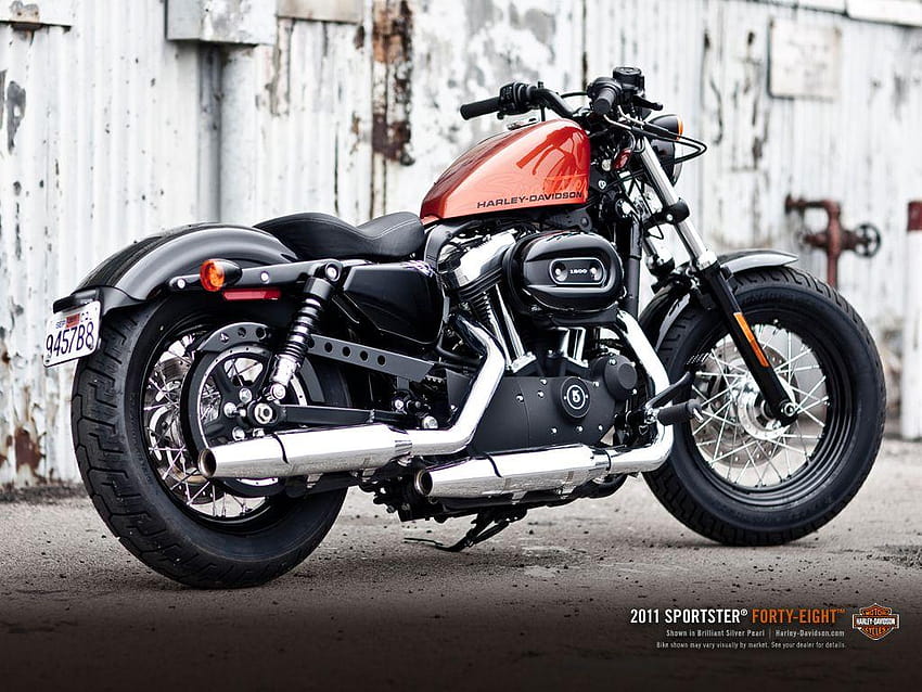 Harley Sportster 48 Custom, harley davidson sportster forty eight HD wallpaper