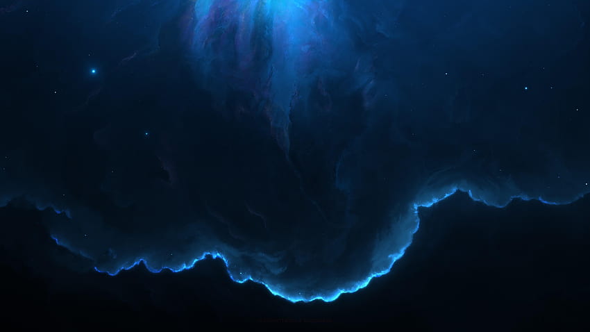 Nebula, Karanlık, , , Uzay, karanlık pc HD duvar kağıdı
