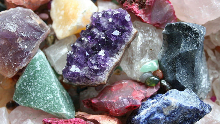 Bergkristall, Mineral HD-Hintergrundbild