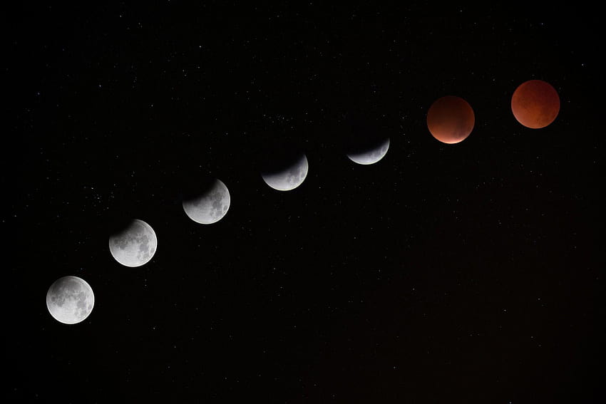 A Supermoon, Blue Moon, and Lunar Eclipse on January 31, super blue blood moon HD wallpaper
