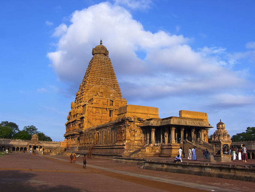 Thanjavur, grande templo papel de parede HD