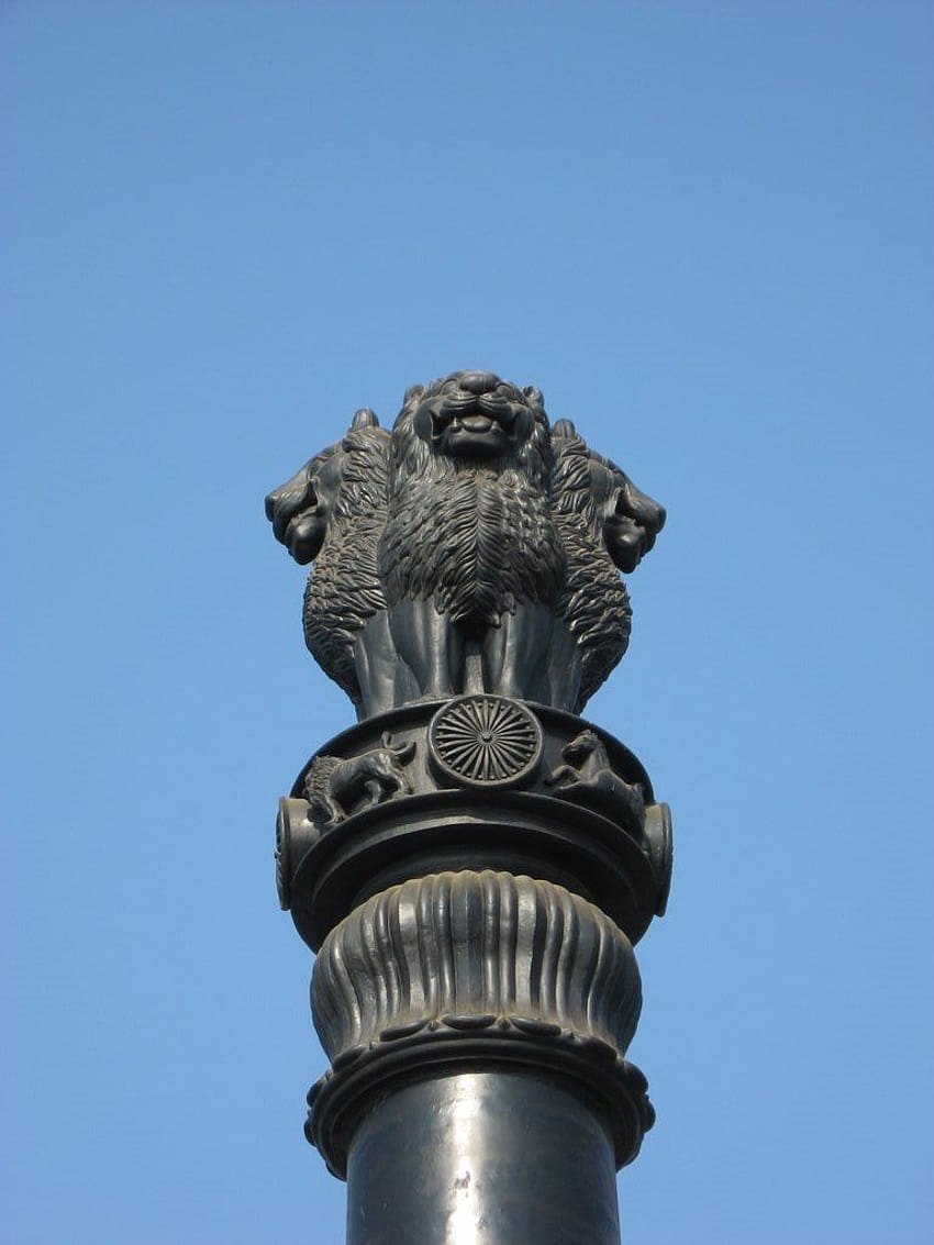 Ashok Stambh, kolumna, zwieńczenie, Ashok Stambh Mobile Tapeta na telefon HD