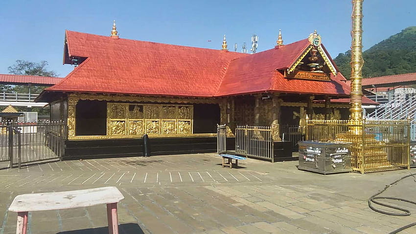 アヤッパ卿の寺院が開き、信者は11月16日から許可されます 高画質の壁紙