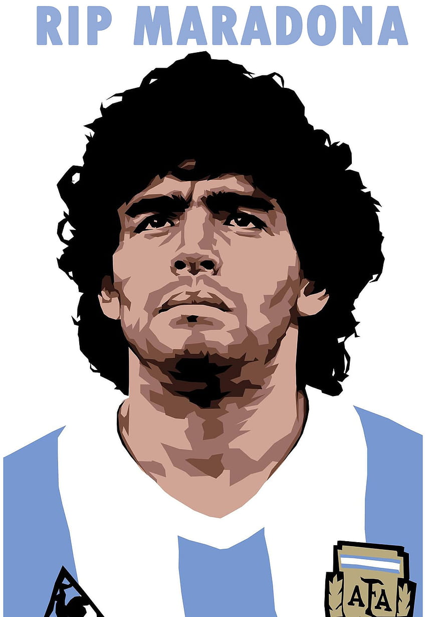 RIP Maradona, rip diego maradona HD phone wallpaper