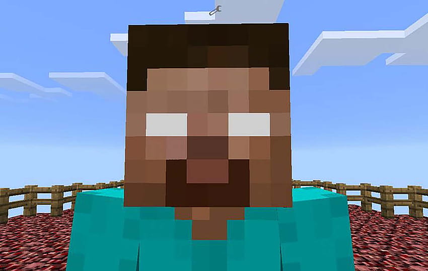 Who created the legendary Steve sitting wallpaper? : r/Minecraft