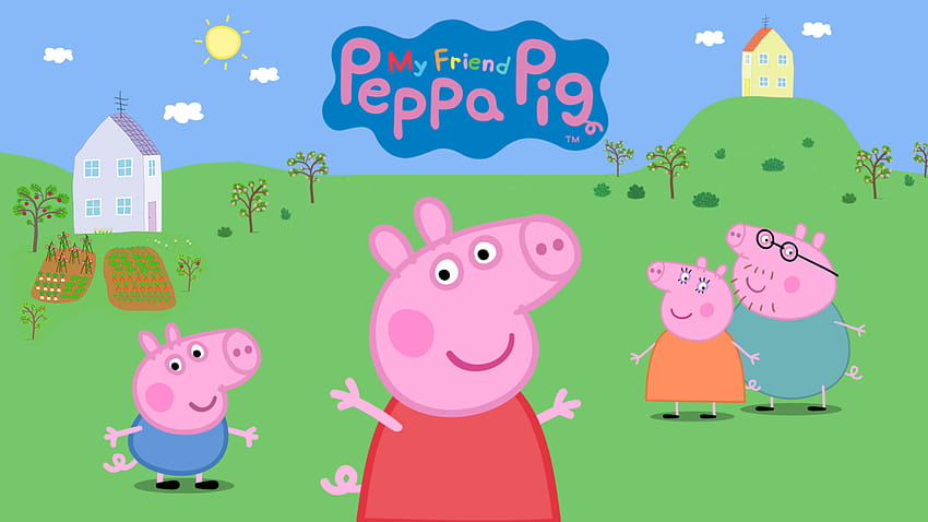 Mon amie Peppa Pig montre une nouvelle bande-annonce de gameplay Fond d'écran HD