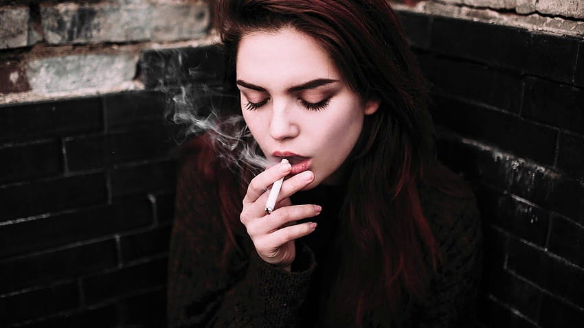 Swag Girl Smoking Style, rauchende Damen HD-Hintergrundbild