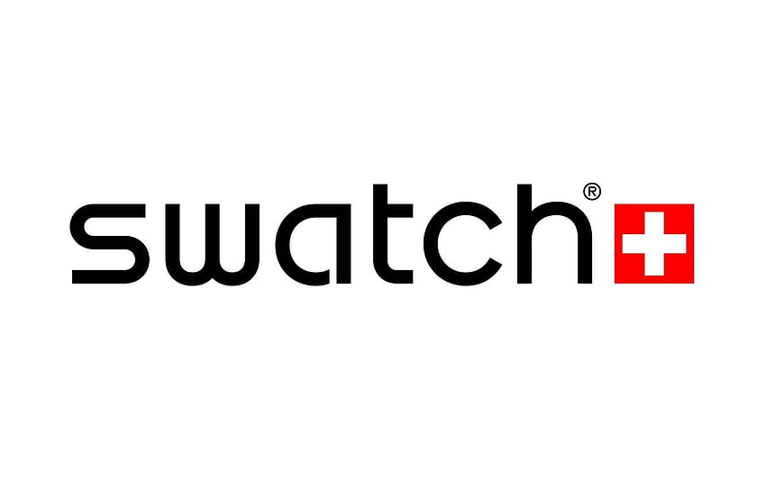 blanc, logo, rouge, blanc, fon, suisse, swatch, Swatch , section минимализм Fond d'écran HD