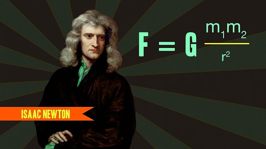 重力: 物理学の 4 つの基本的な力、アイザック ニュートン 高画質の壁紙