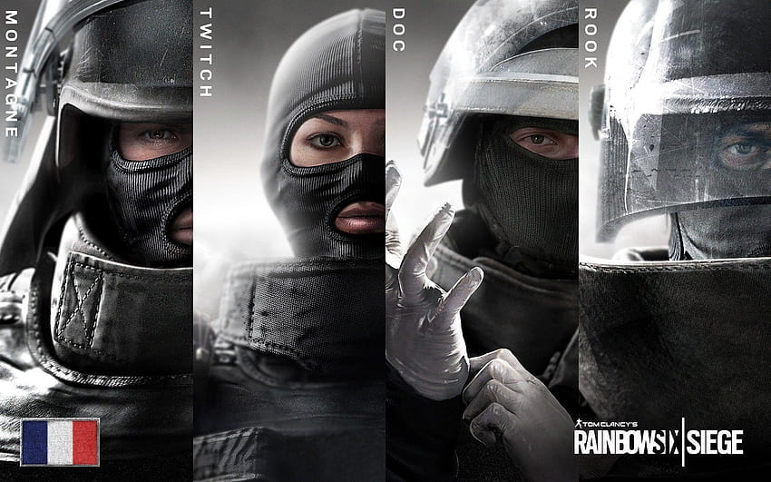 полиция, Rainbow Six: Siege, видео игри, произведения на изкуството, специални сили, специална полиция HD тапет