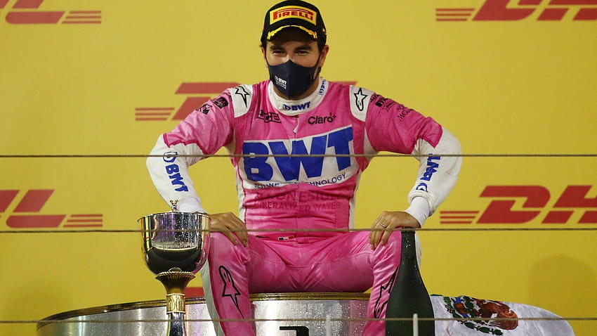 GP Sakhir F1 2020: Checo Pérez, primer mexicano en ganar en F1 en 50 años y primer latino desde Pastor Maldonado en 2012, checo perez Wallpaper HD