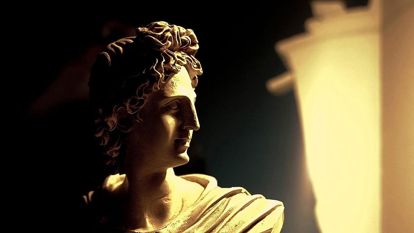 Philosophie Statuen Philosophen Platon HD-Hintergrundbild