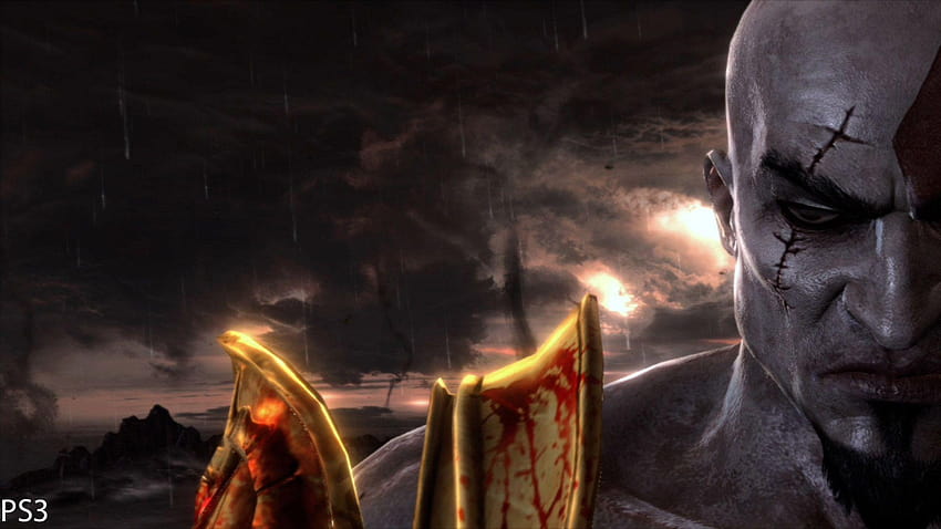 God of War 3 Remaster, ps3 dewa perang Wallpaper HD
