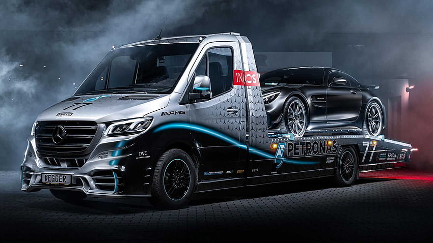 This Is The Tow Truck You Want After Calling For Help, mercedes van 2021 HD wallpaper