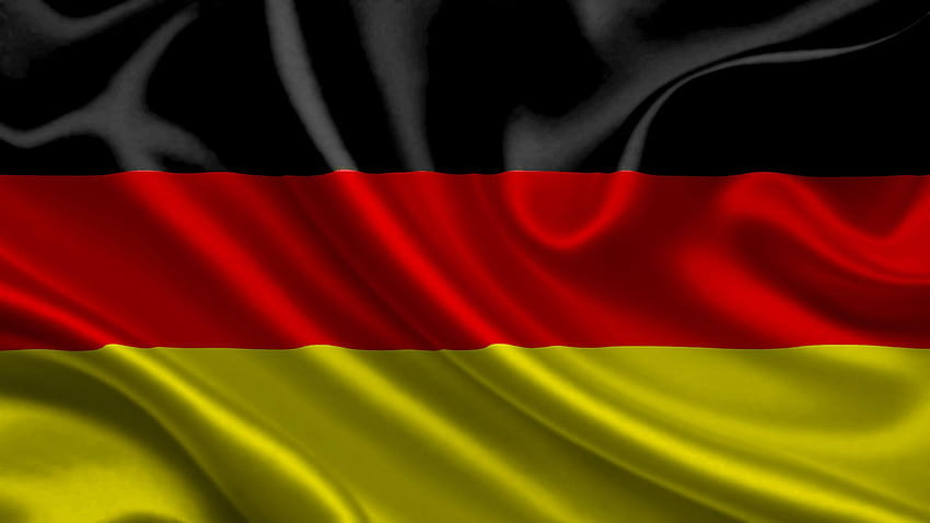 Deutschland Flagge Strips 2048x1152 Tapeta HD