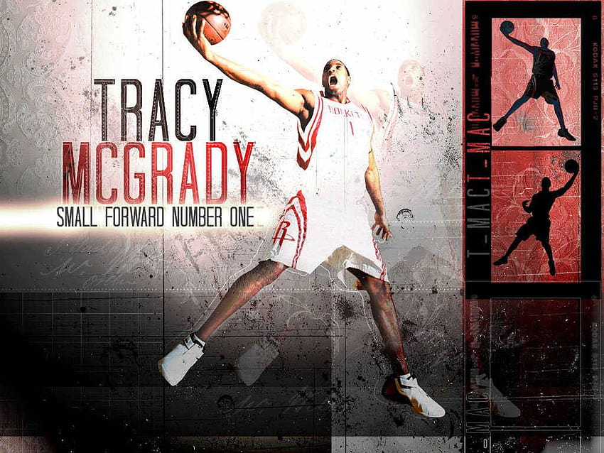 Download Tracy McGrady at the peak of his stardom Wallpaper