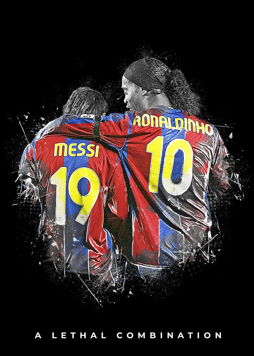 Messi và Ronaldinho - hai \