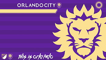 Download wallpapers Orlando City FC, Soccer Club, American Football Club,  MLS, USA, Major League Soccer, emblem, logo, silk flag, Orlando, football  for desktop …