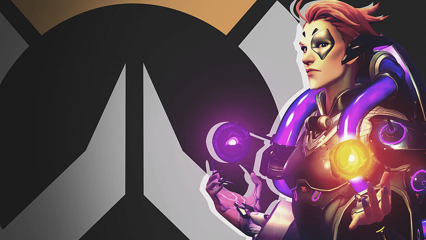 Overwatch Side Profile, moira HD wallpaper