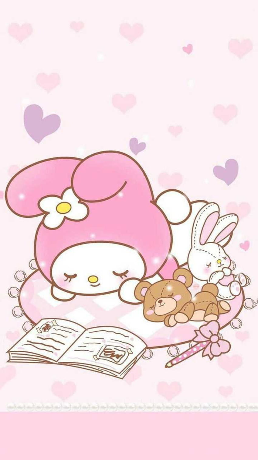My Melody iPhone, kuromi and melody HD phone wallpaper