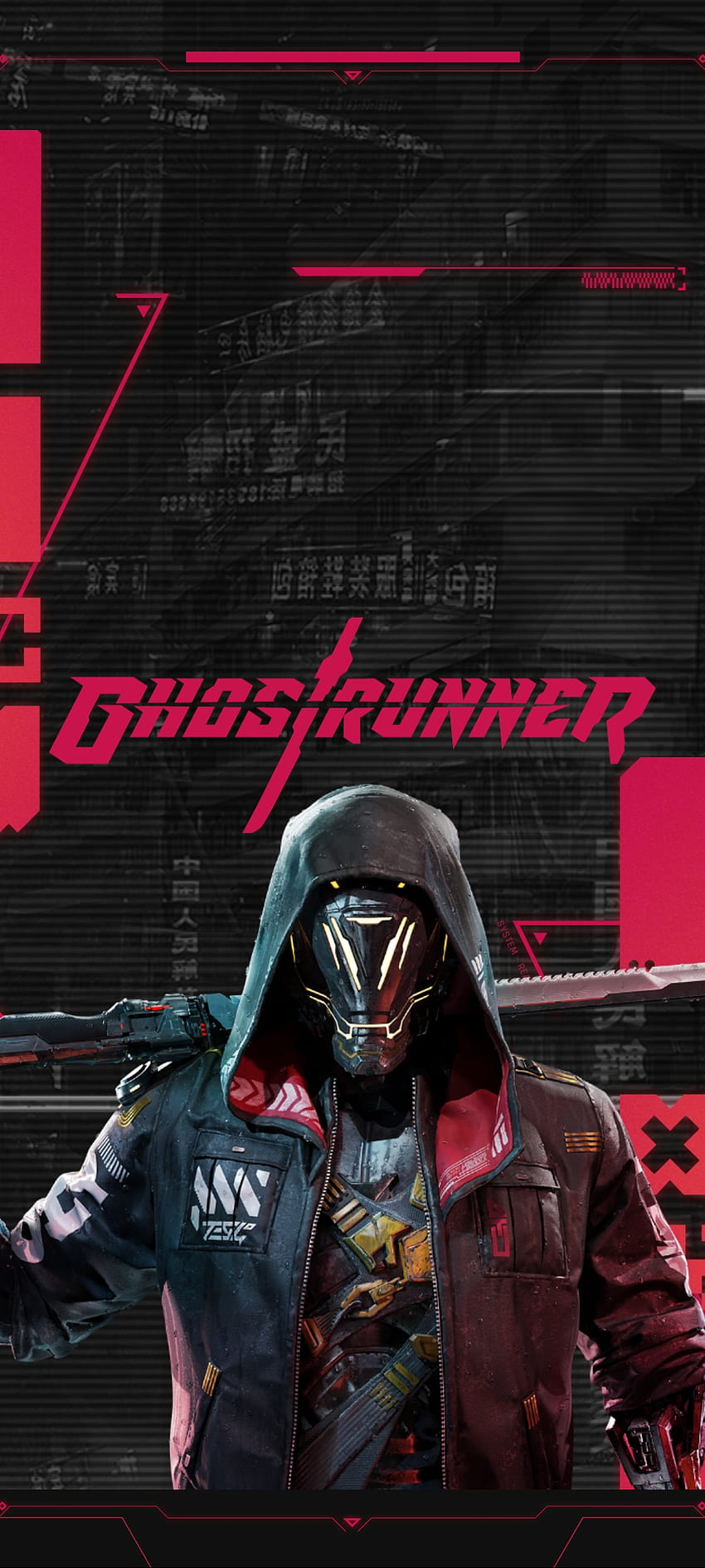 ghostrunner game HD phone wallpaper