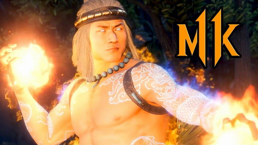 MK11 História do Deus do Fogo Liu Kang papel de parede HD