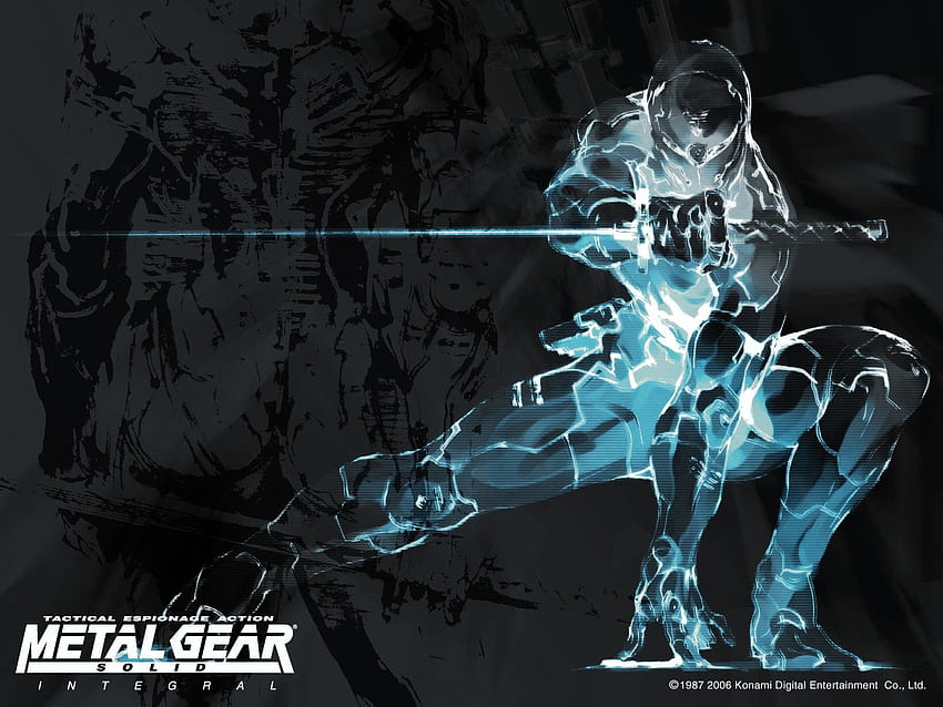 Ninjas Metal Gear Renard Gris Solide Fond d'écran HD