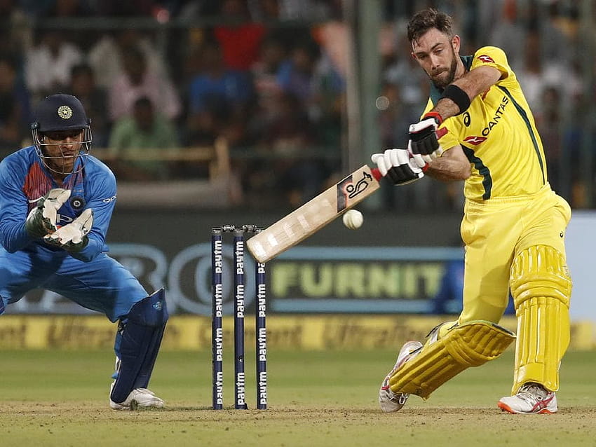 Risultato Australia vs India T20: Glenn Maxwell segna un secolo storico Sfondo HD
