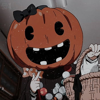 Download Anime Witch Girl Halloween PFP Wallpaper | Wallpapers.com