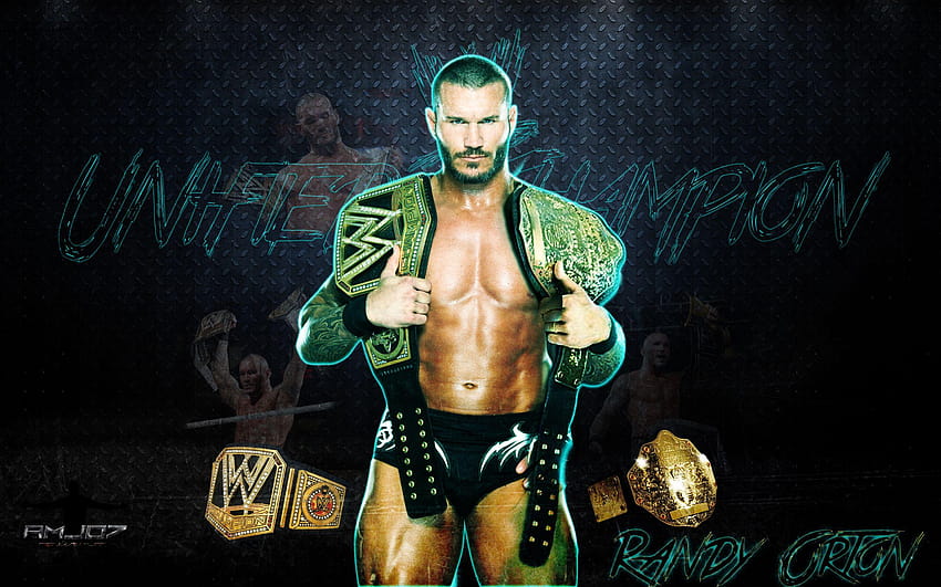 Orton Unified WWE Champion by AMJ07, wwe randy HD wallpaper