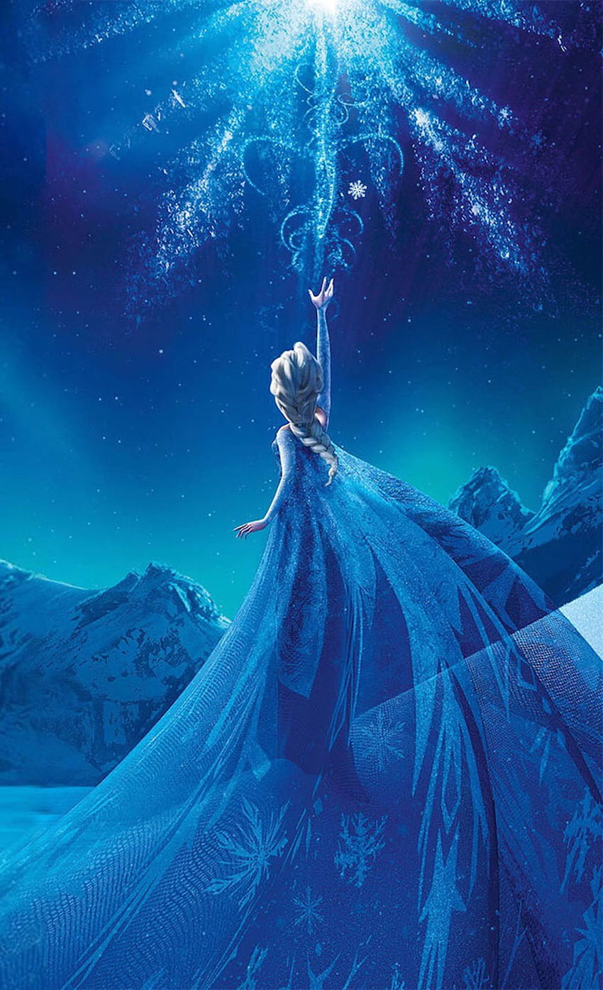 E fundos, personagem Elsa de Frozen, frozen 2 elsa mobile Papel de parede de celular HD