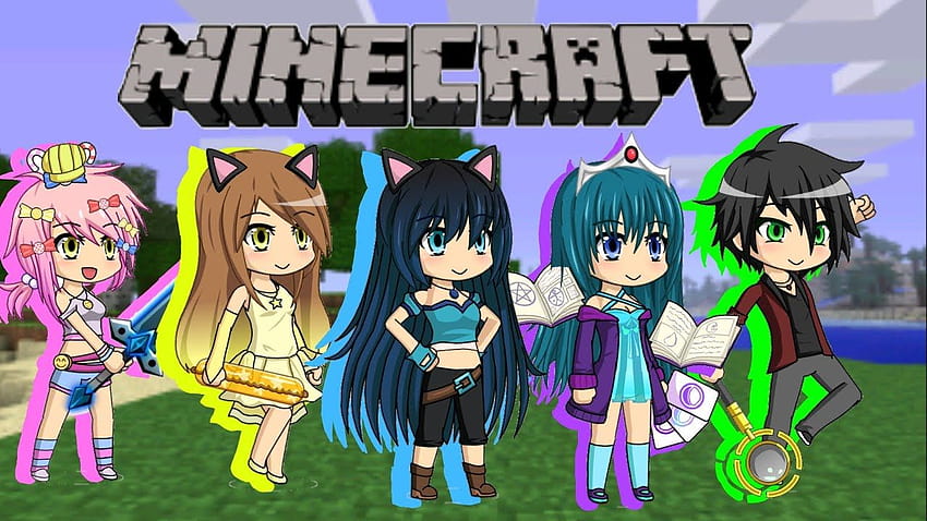 Funneh and the krew minecraft HD wallpaper