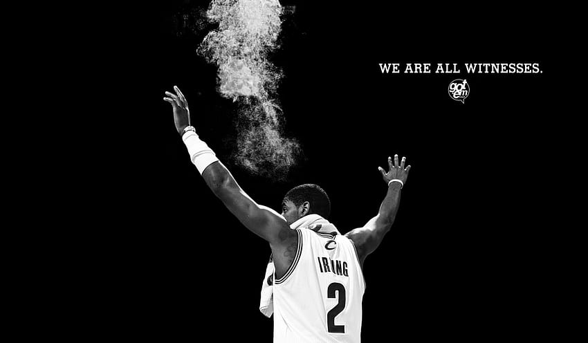Kyrie irving we are all witnesses, kyrie irving basketball HD wallpaper