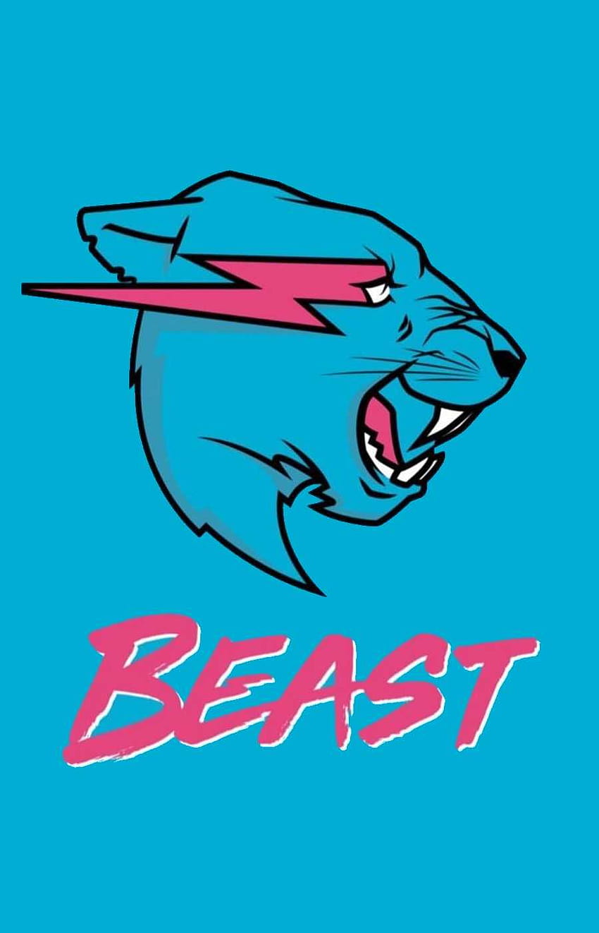 MrBeast-Logo, Mrbeast-Gaming HD-Handy-Hintergrundbild