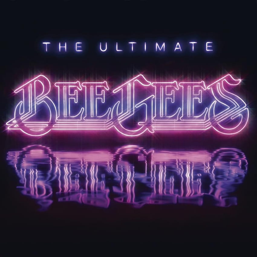 Bee Gees – Too Much Heaven Lyrics, logo Bee Gees Tapeta na telefon HD